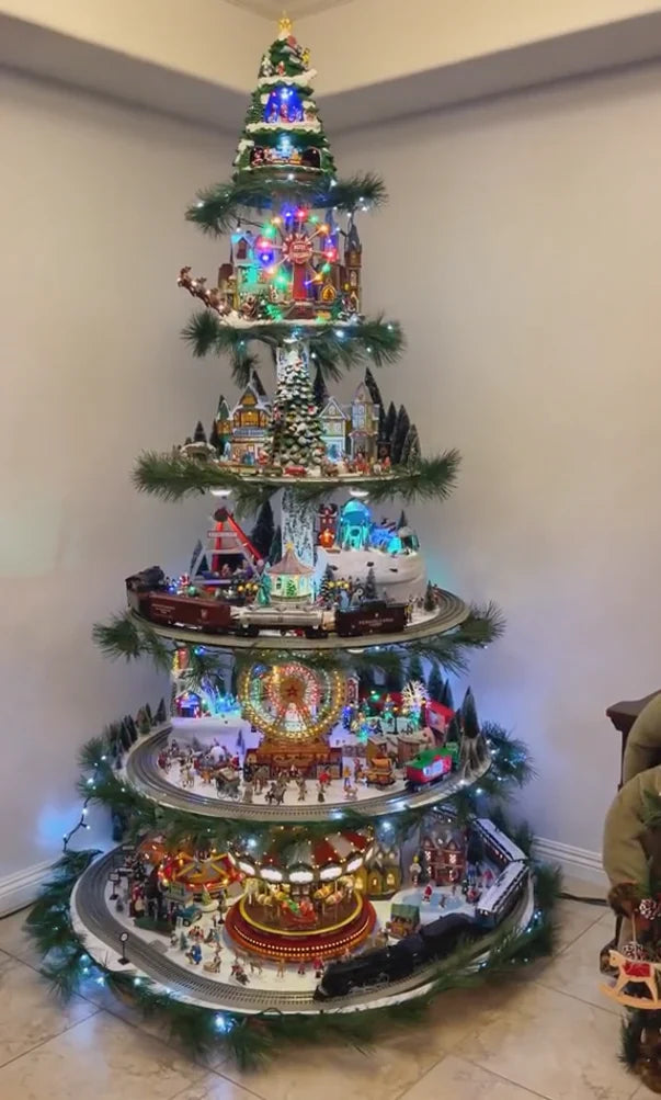 šLast Day Saleš„Ferris Shaped Christmas Tree ( Size 4FT , 6FT , 8FT )