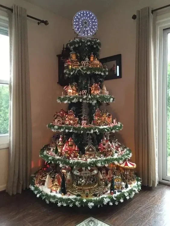 šLast Day Saleš„Ferris Shaped Christmas Tree ( Size 4FT , 6FT , 8FT )