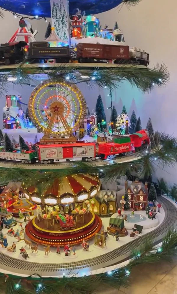 šLast Day Saleš„Ferris Shaped Christmas Tree ( Size 4FT , 6FT , 8FT )
