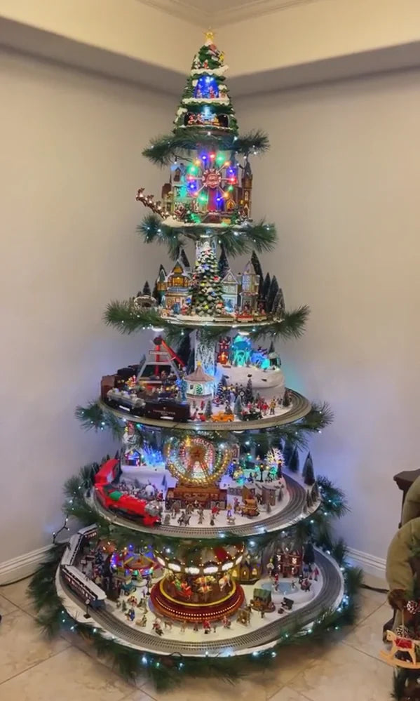 šLast Day Saleš„Ferris Shaped Christmas Tree ( Size 4FT , 6FT , 8FT )